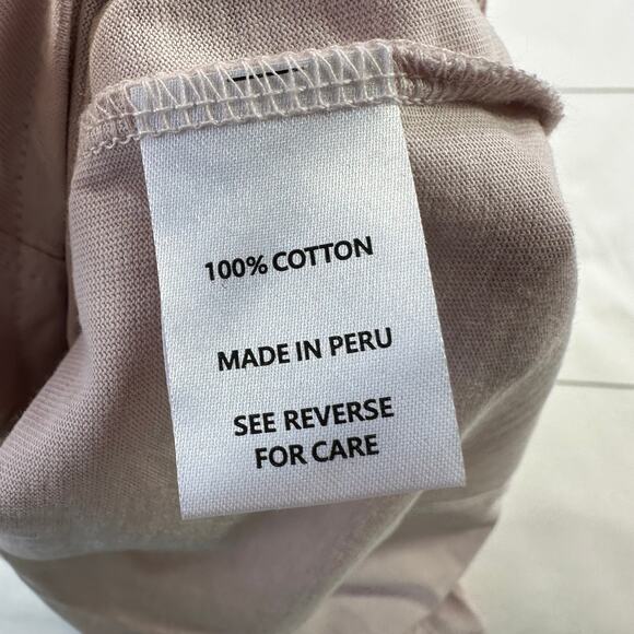 Spartina 449 Top Womens Large Hushed Violet Briella Tie Front Fringe New Classic - Picture 7 of 11